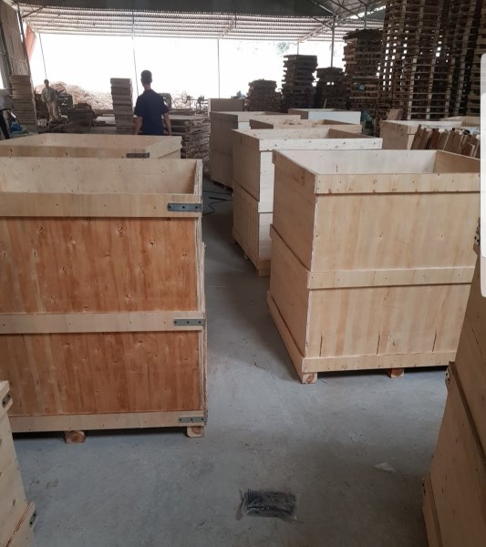 Thùng gỗ, kiện gỗ - Pallet Gỗ Minh Công - Công Ty TNHH Sản Xuất Và Kinh Doanh Thương Mại Minh Công